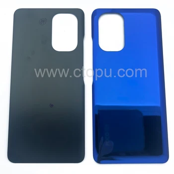 За Xiaomi POCO F3 Задния капак на отделението за батерията Стъклен панел делото