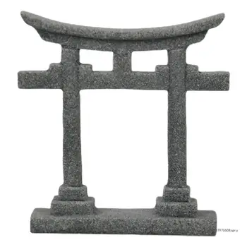 Японски врата на Тория Декорация за аквариуми Статуя на Моста Украшение