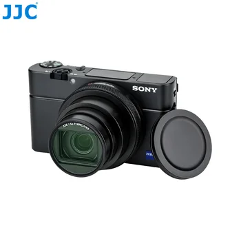 JJC L39 Ультратонкая капак на обектива с UV филтър с многослойно покритие за Sony ZV-1II RX100V RX100VI RX100VII ZV-1 Canon G5X Mark II G7X Mark II II