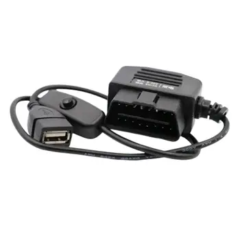 ACC Hardwire Kit 24-часово наблюдение на паркинг 5V ACC Power Универсален клъстер с един порт USB Аксесоар за видеорегистратора