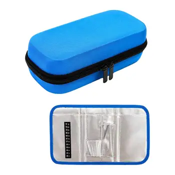 Медицинска чанта-хладилник С дръжка, цип, джоб-хладилник, мини-изолиран пакет