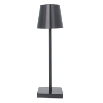 Настолна лампа в стил Ретро, Нощна лампа за дневна, Ресторант, Бар, Градинска настолна лампа, черен