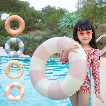 Детско лятно надувное пръстен за плуване, играчка за игри в басейна, водна пръстен за плуване, Детска плажна играчка