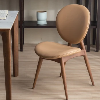 Съвременните дървени столове за дневна, спалня за четене, столове за грим, офис, бар, Удобни мебели за интериора на WJ30XP